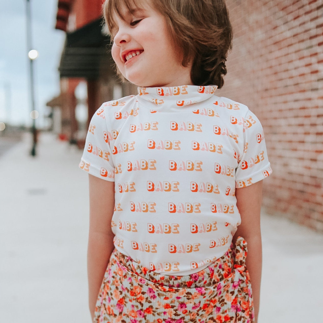 AT THE PARKS - Mckenzie Mock Neck