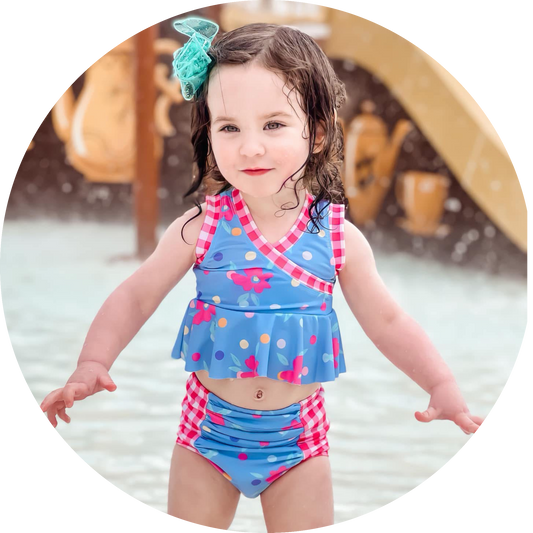 Kids Cross Over Peplum